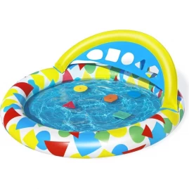 Игровой бассейн BESTWAY 120х117х46см с обучающими фигурками, 45л от 4 мес