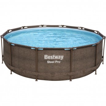 Каркасный бассейн BESTWAY РОТАНГ 5617N BW, 305х100см, 6148л