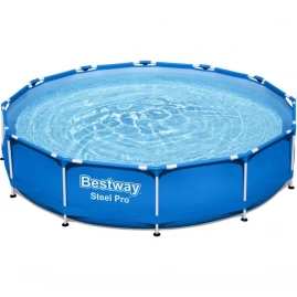 Каркасный бассейн BESTWAY STEEL PRO 366х76см, 6473л