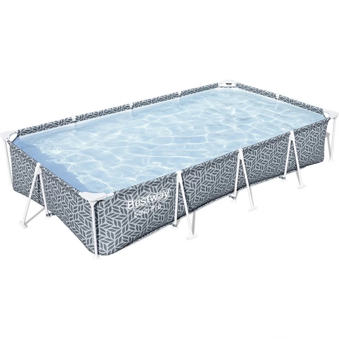 Каркасный бассейн BESTWAY STEEL PRO 561FT 366x201x66см 561FT BW Каркасный бассейн BESTWAY STEEL PRO 561FT 366x201x66см 561FT BW