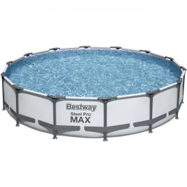 Каркасный бассейн BESTWAY STEEL PRO MAX 427х84см, 10220л + фильтр-насос 2006 л/ч