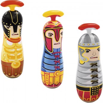 Надувная игрушка-неваляшка BESTWAY ГЛАДИАТОР 102см от 3 лет, 3 вида