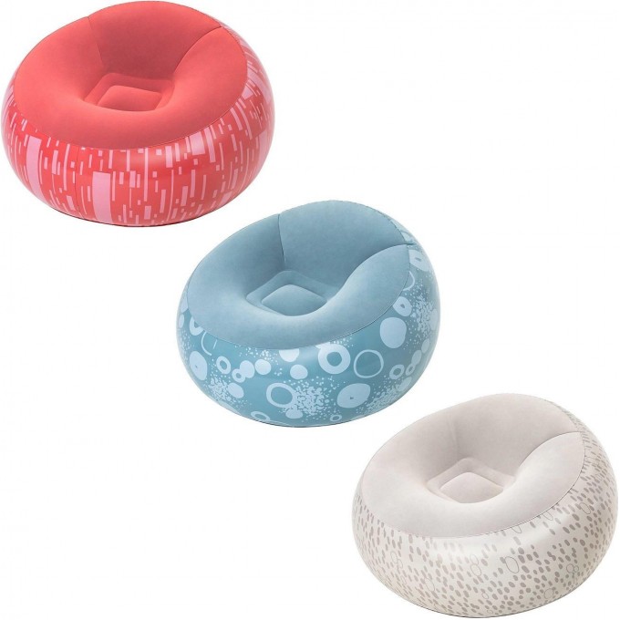 Надувное кресло BESTWAY INFLATE-A-CHAIR 112х112х66см 3 цвета 75052 BW Надувное кресло BESTWAY INFLATE-A-CHAIR 112х112х66см 3 цвета 75052 BW